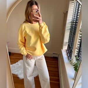 Vintage bank of new hampshire embroidered santee hvywt deadstock crewneck XL